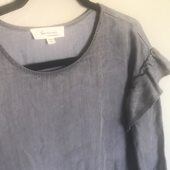 Vince Camuto Ruffle Blouse - Picture 4 of 8